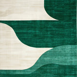 Green Beige Abstract(Beige)