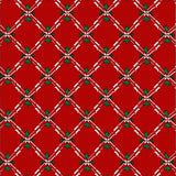 Heritage Criss Cross Seasonal Embellishment(Red)