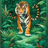 Playful Contemporary Animal Aesthetic(Green)