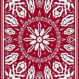 Seasonal Kaleidoscope Showcasing Radiant(Red)