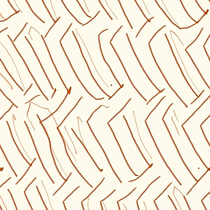 Enchanting Zigzag Cascade Symphony (Beige) - ODIKA