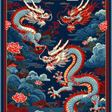 Striking Ethereal Dragon Aesthetic(Blue)