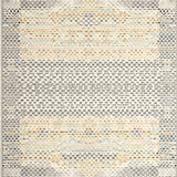 Echo Canyon Contemporary Diamond Motif in Multi Beige Shades(Gray)