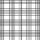 Heritage Lattice Plaid with Vintage Grid Accents(Black)