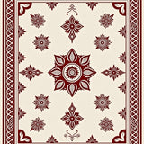 Elegant Interlocking Medallion Heritage Collection(Ivory)