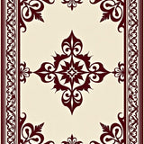 Vintage Damask Non Slip(Beige)