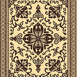 Luxurious Medallion Lattice Vintage Heritage Elegant Trellis Artisan(Beige)