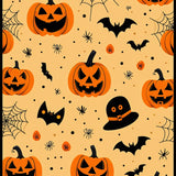 Eerie Pumpkin and Ghosts for Spookfest Celebrations(Orange)