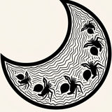 Haunted Webwork Decorative Front Entrance(Black)