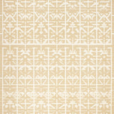 Abstract Beige Area with Vintage Inspired Geometric(Beige)