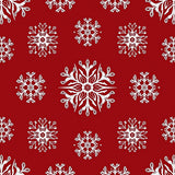 Festive Snowflake Winter Holiday Accent Doormat(Red)