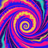 Nebula Swirl Galaxy with Celestial Constellation Design (Pink)