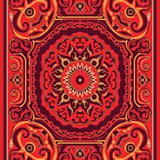 Enchanted Medallion Tapestry With Artistic Boho Charm(Red)