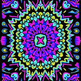 Cat with Psychedelic Swirl & Spiral(Pink)