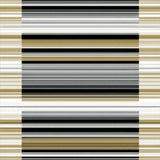 Chic Dual Tone Stripes(Black)