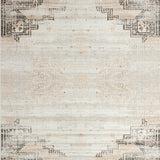 Classic Area with Rustic Charm and Timeless Distressed Aesthetics(Beige)