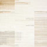 Elegant Neutral Area Subtle Geometric Ink Wash Design(Beige)