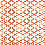 Autumn Honeycomb Lattice Decorative Entrance Welcoming Floor(Orange)