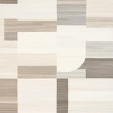 Neutral Tone with Scandinavian Inspired Interlocking Linework(Beige)