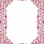 Enchanted Garden Floral Vine Lattice Wonderland (Pink) - ODIKA