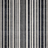 Chic Onyx and Chalk Stripe Floor(Black)