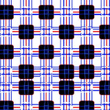 Retro Checkerboard Highland Tartan Cottage Accessory (Black)