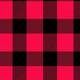 Traditional Buffalo Check Entry with Cabin Styling(Red)