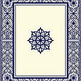 Mediterranean Mosaic Arabesque Kaleidoscope Trellis Web(Beige)