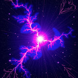 Cosmic Galaxy Nebula Constellation Dreamscape (Pink)