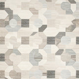 Geometric Octagon Modern Beige(Beige)