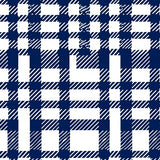 Buffalo Farmhouse Checkered Entrance Welcome(Navy Blue)