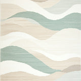 Coastal Calm Area Light Tan Shoreline Inspired Touch(Beige)