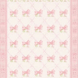 Coquette Bow Accent Area Edges(White)