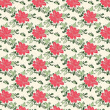 Enchanted Garden Tapestry with Blooming Vine(Pink)