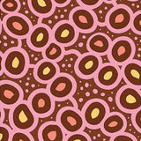 Harvest Moon Safari Expedition Spotted Design Floor Covering(Brown)