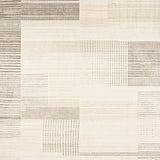 Abstract Geometric Area Non Slip Small Floor Mat for Home(Beige)