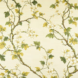 Botanical Beige Runner Floral Hallway Entryway Leaf Mat(Ivory)