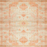 Vintage Runner with Boho Retro Neutral Design(Orange)