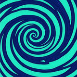 Enchanted Ocean Wave Spiral Nautical (Blue)