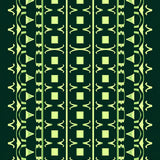 Contemporary Interlocking Lattice with Gradient Accents (Green)
