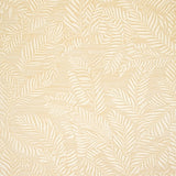 Leaf Motif Beige Area for Playful Crawling(Beige)
