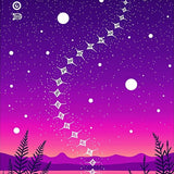 Divine Starlight Path Astrological Dreamscape (Purple)