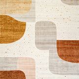 Speckled Mirage Area Neutral Beige & Earthy Tones Modern Design(Beige)