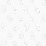 Nordic Cloudburst Dream Interlocking Swirl(White)