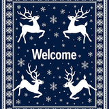 Enchanted Forest Reindeer Welcome Entrance(Blue)