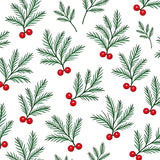 Enchanted Holly Berries Celebration Tapestry(Green)