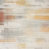 Contemporary Distressed Geometric beige Area Design(Gray)