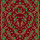 Holiday Pathway with Pine Branch Festive(Red)