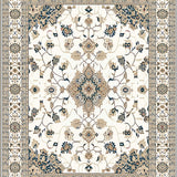 Elegant Beige Area Classic Oriental Design(Beige)