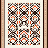 Abstract Neutral Entryway(Brown)